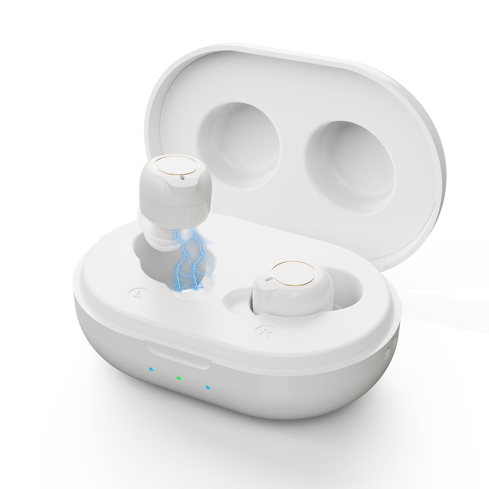 CIC Hearing Aid with Magnetic Charging
