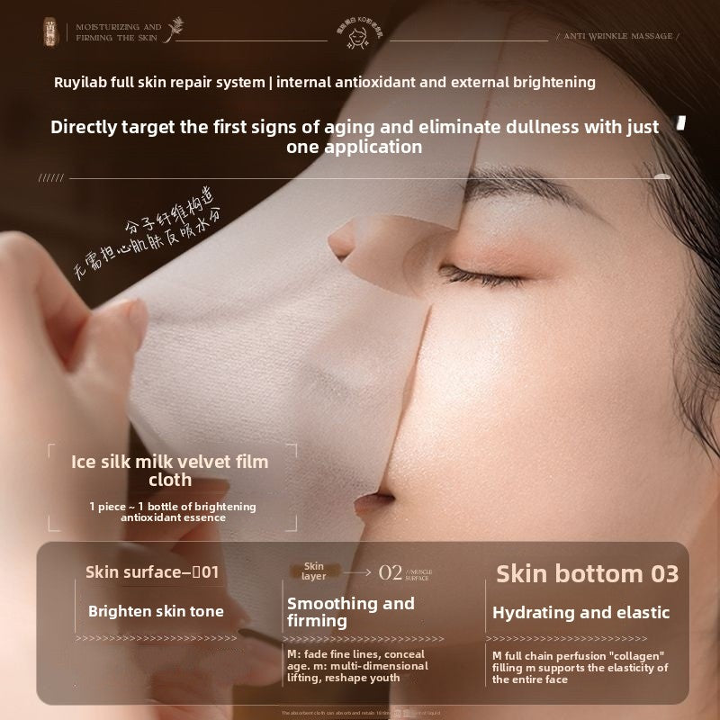 Moisturizing and Firming Facial Mask - 10 Sheets Pack