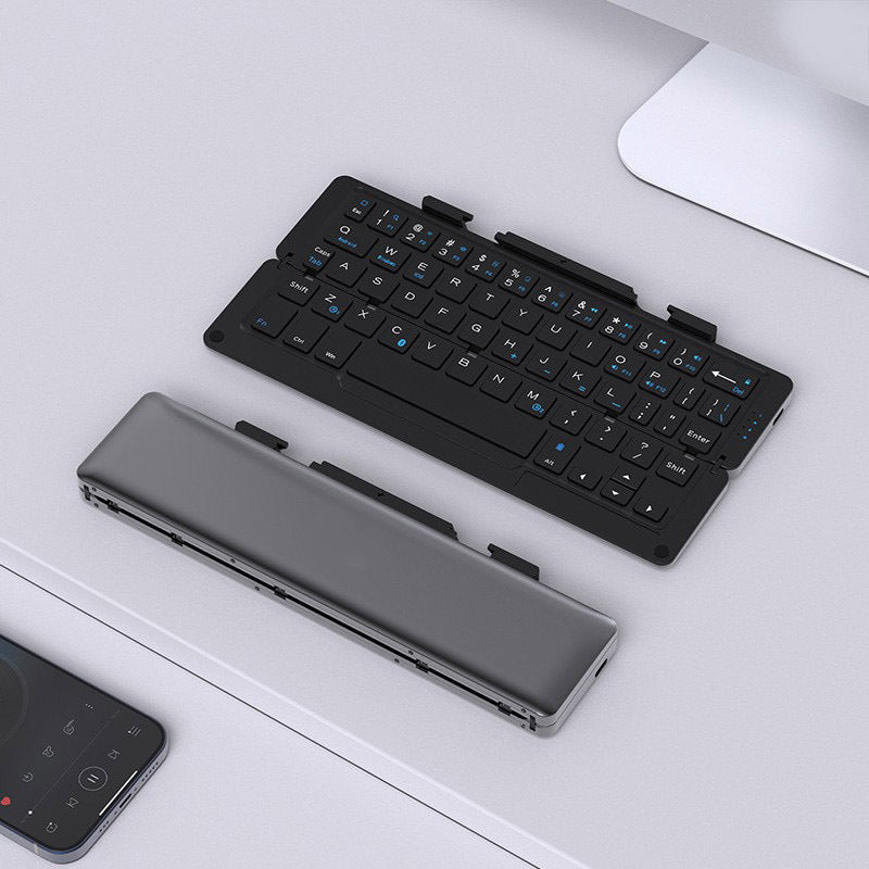 Bluetooth Folding Keyboard Aluminum Alloy