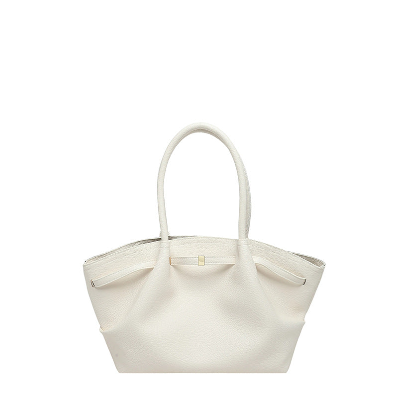 Ruffled bag fashion handbag