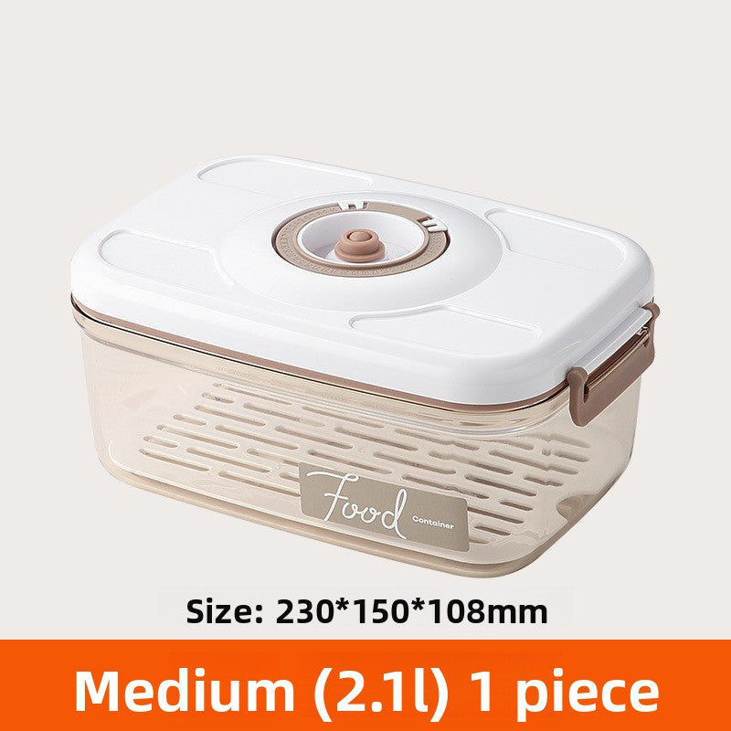 Electric vacuum storage box with air extraction function