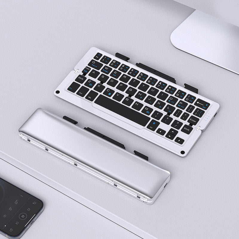 Bluetooth Folding Keyboard Aluminum Alloy