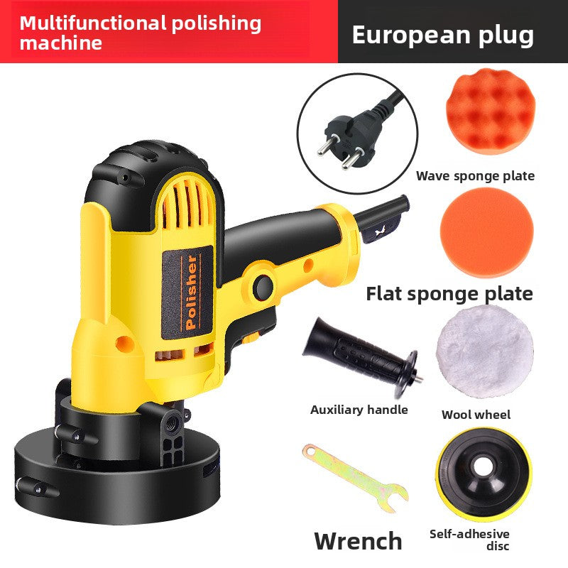 Car detailing waxing machine