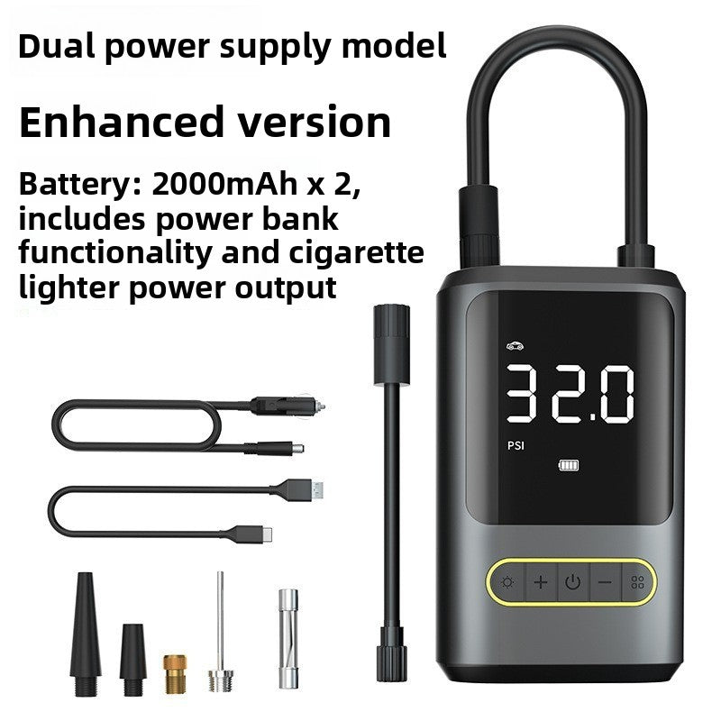 Wireless Portable Digital Display Car Air Pump