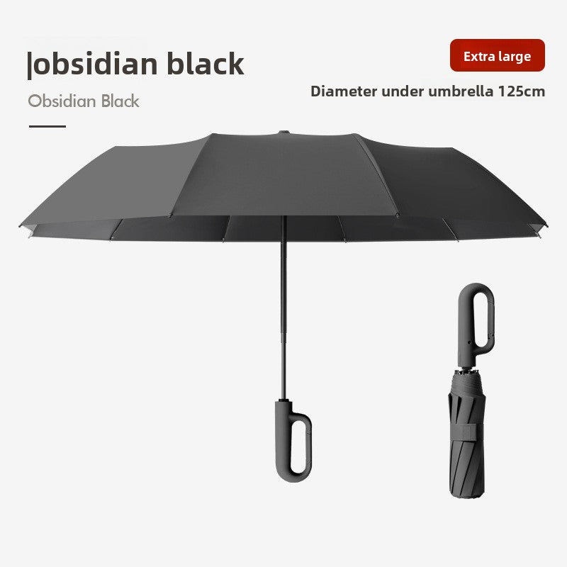Automatic Folding Umbrella with Wind-Resistant Design