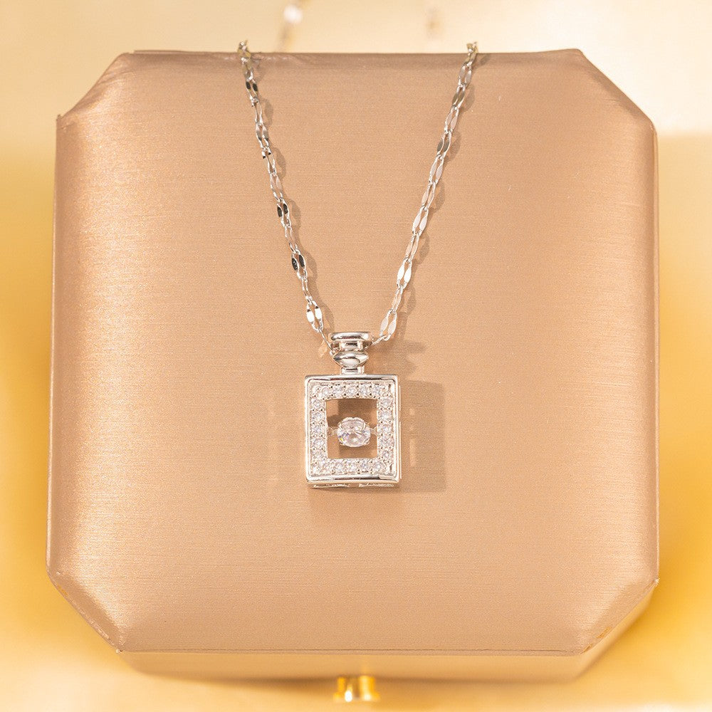 Minimalist Titanium Steel Clavicle Necklace