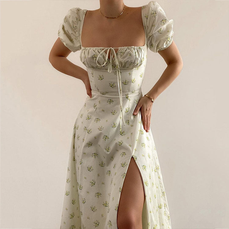 French Elegant Retro Strap Dress
