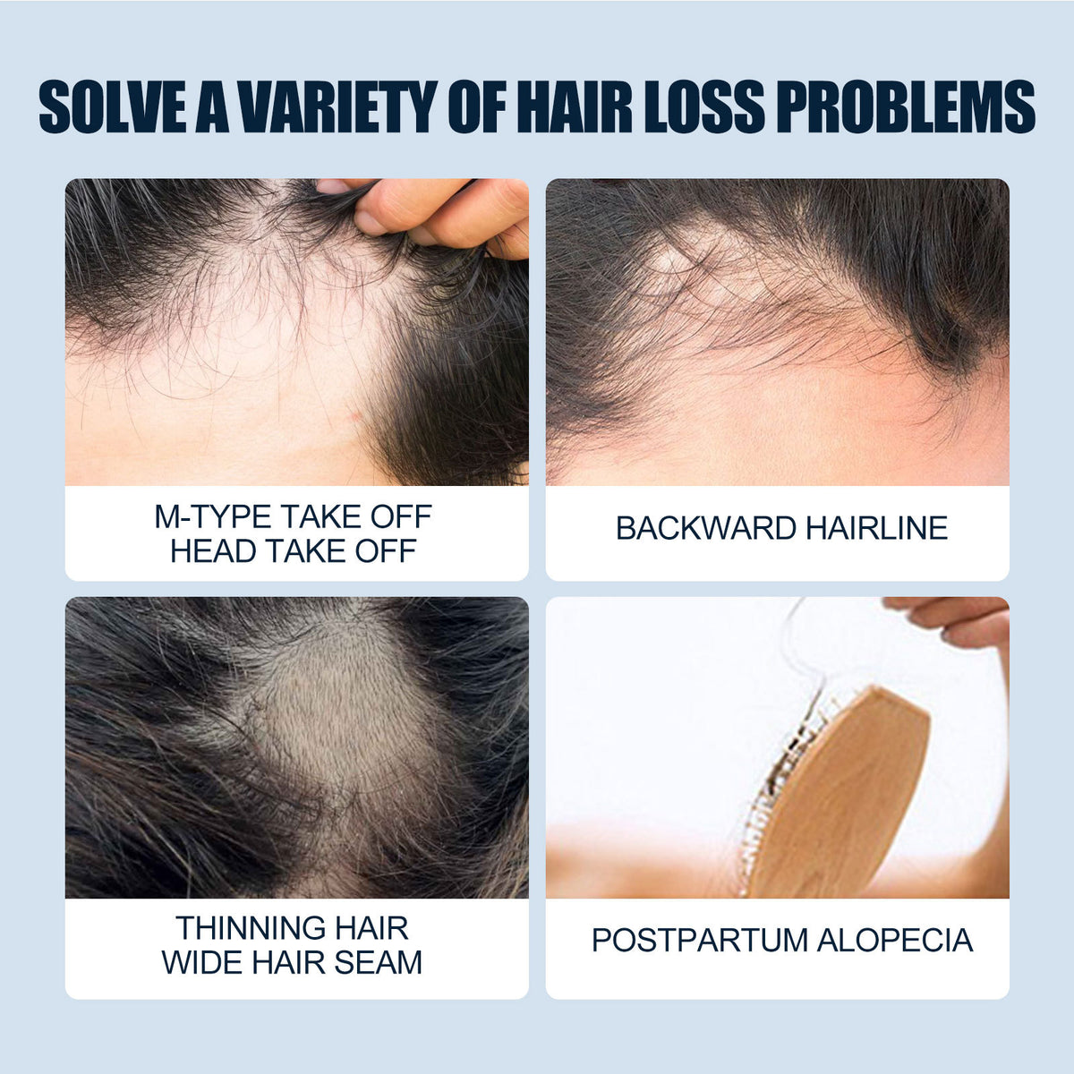 Men's Volumizing Hair Strengthening Smooth Moisturizing Spray
