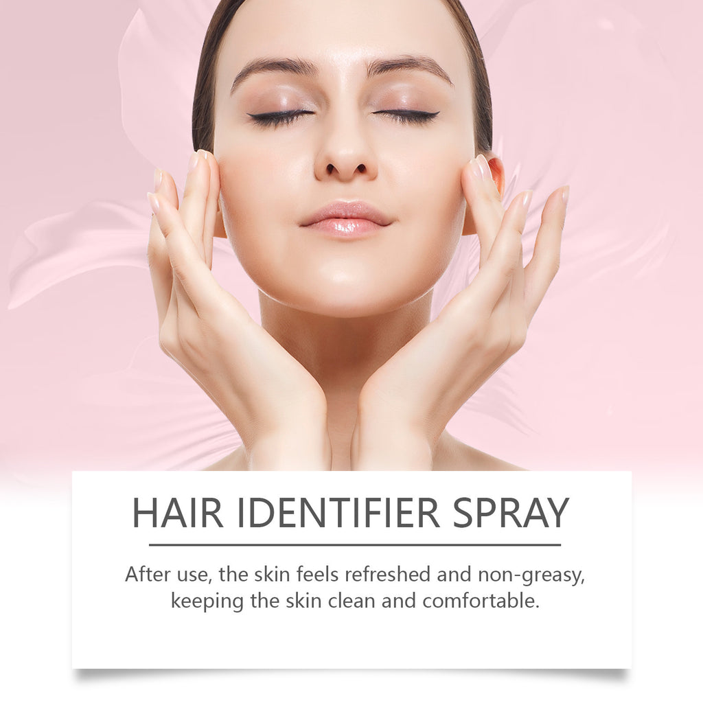 Facial Hair Moisturizing Spray with Eyebrow Trimmer Set