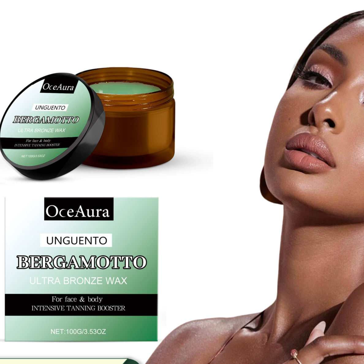 Oceaura Bergamot Body Tanning Moisturizing Cream
