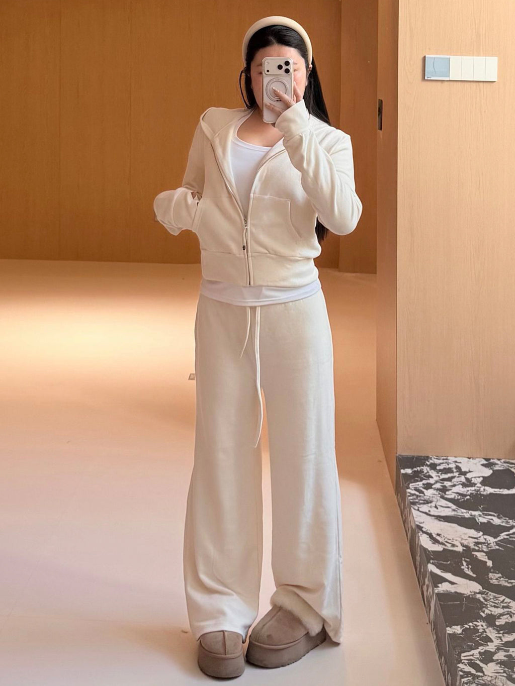 Women's Two-Piece Sweatshirt Set