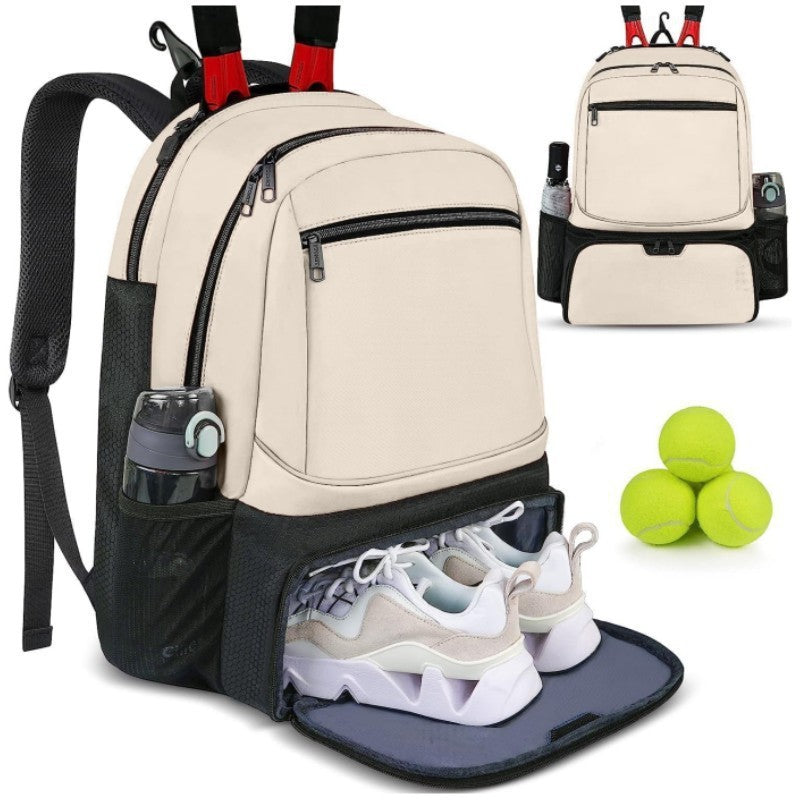 Sports Racket Backpack with Shoe Compartment