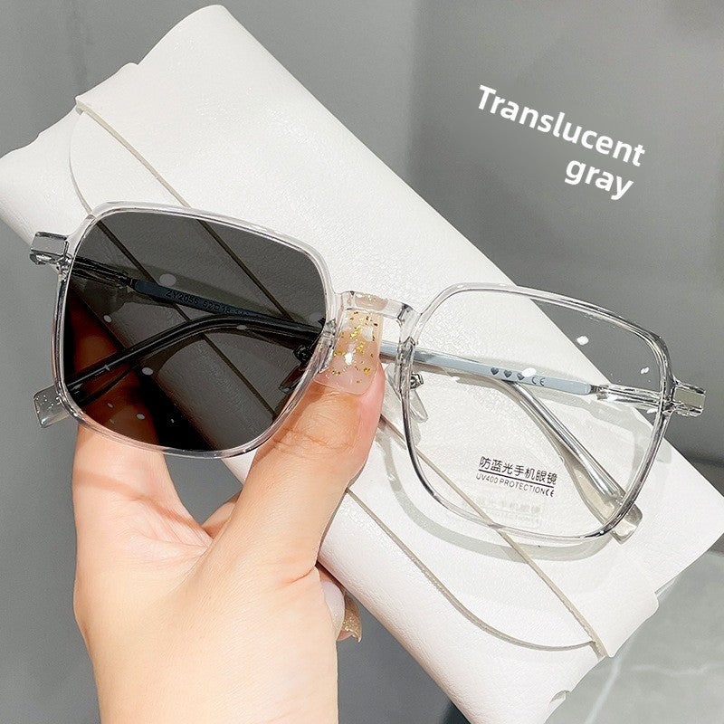 Photosensitive Color Changing Blue Light Glasses