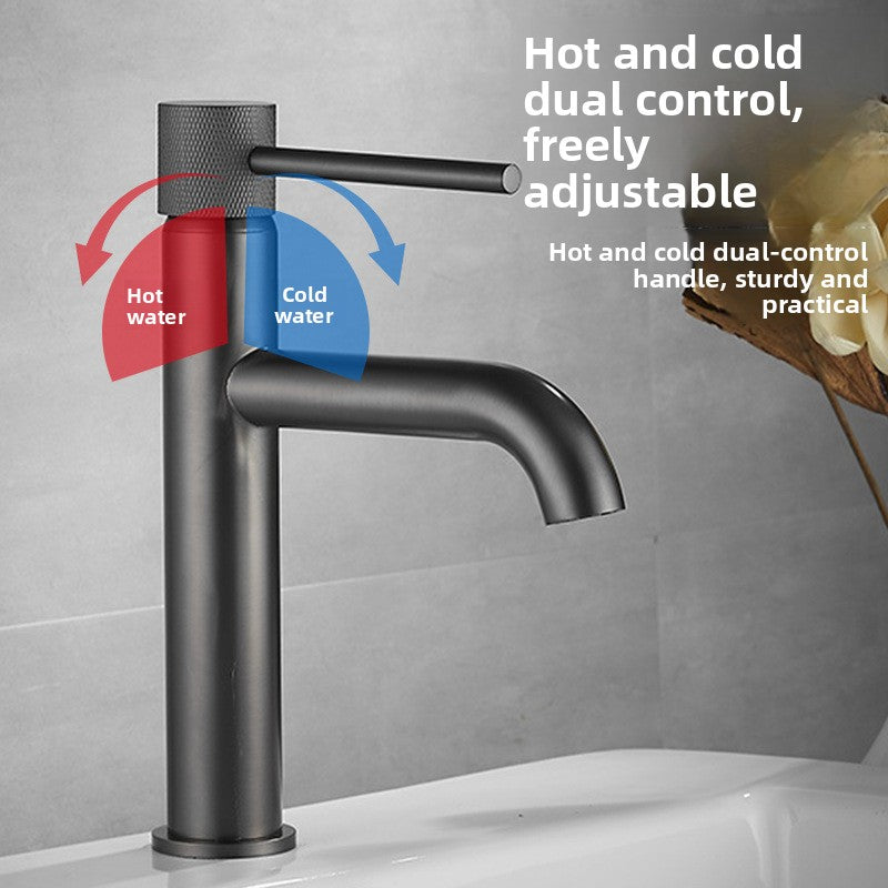 All-Copper Bathroom Basin Mixer Tap