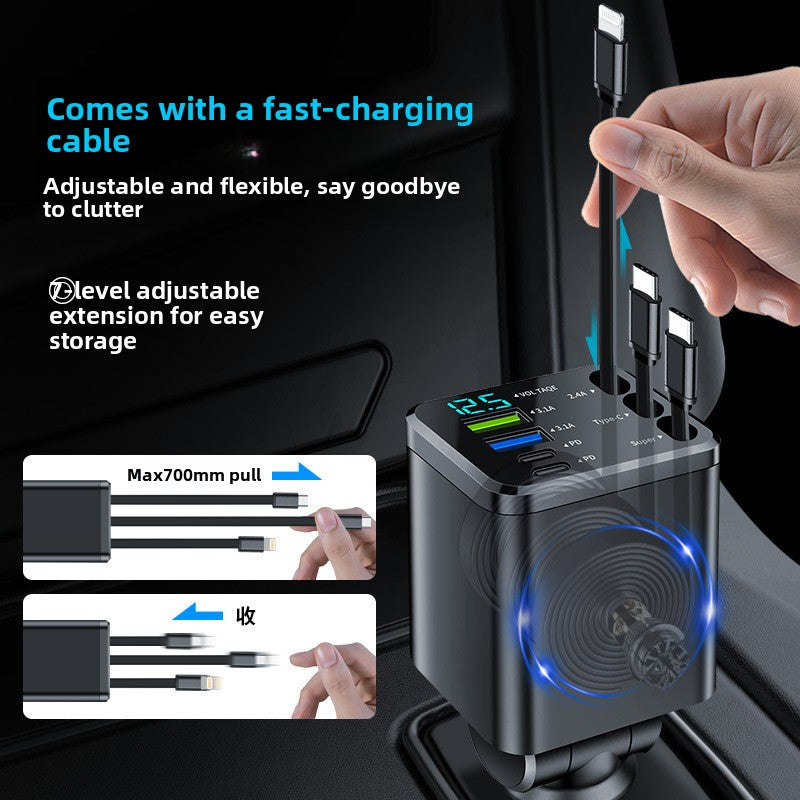 Multi-Port Car Phone Charger