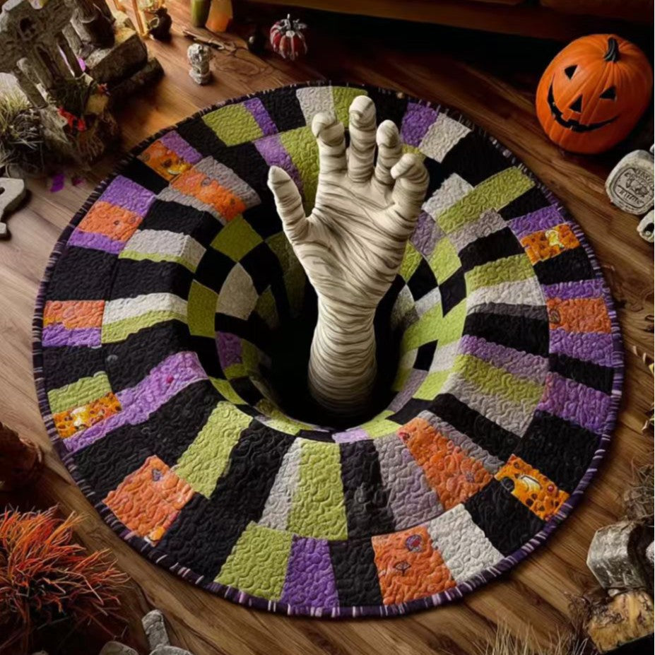 Three-dimensional vision carpet