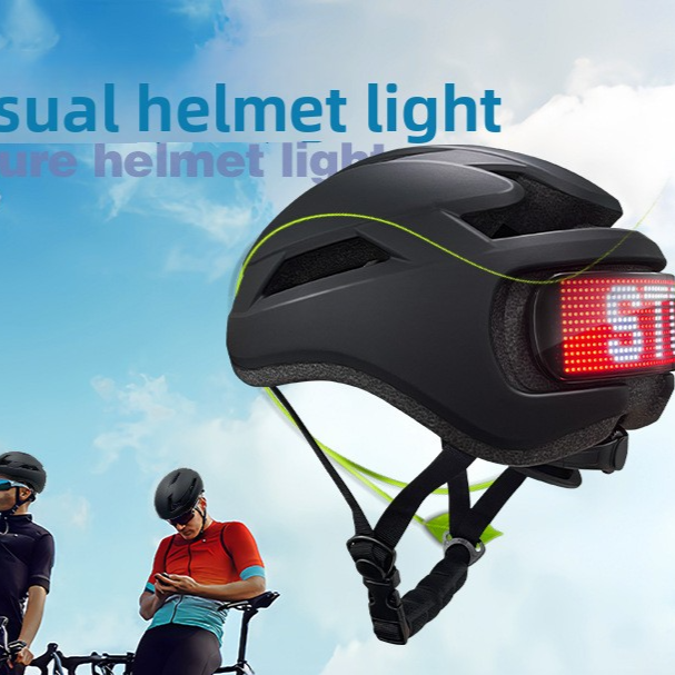 Outdoor LED cycling helmet