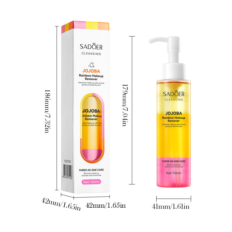 Cleaning face dissolving make-up