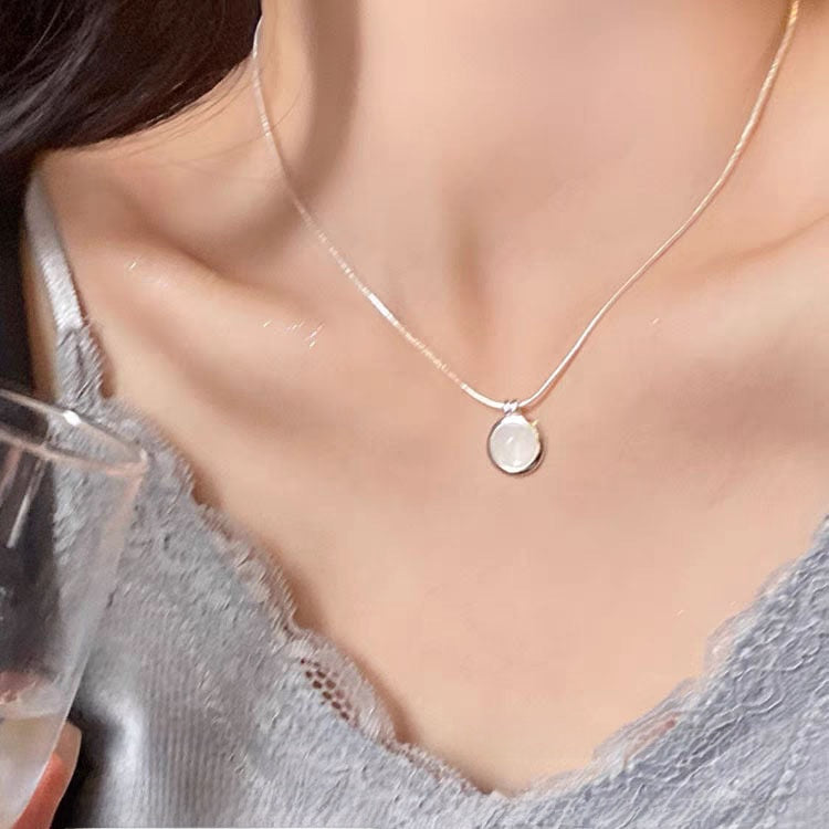 Moonstone Aquamarine Necklace
