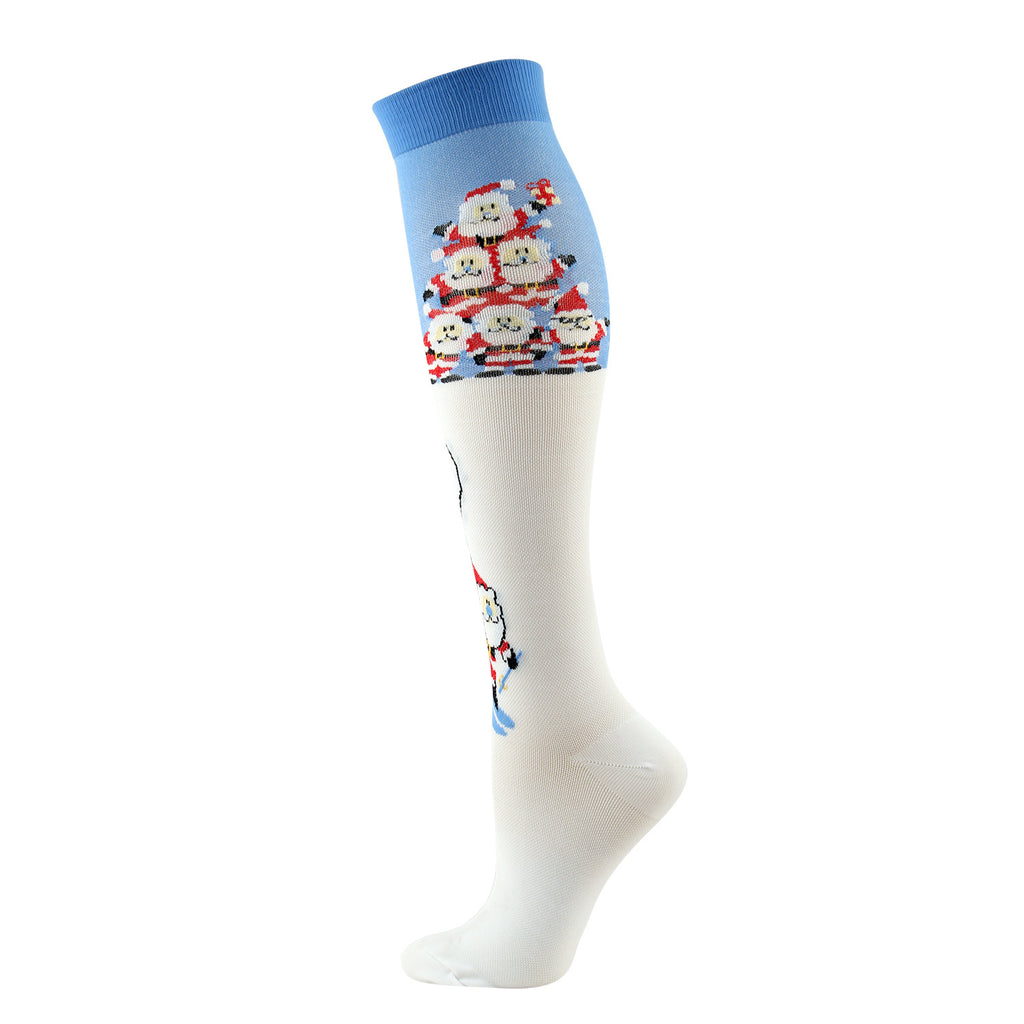 Christmas Compression Socks with Festive Designs
