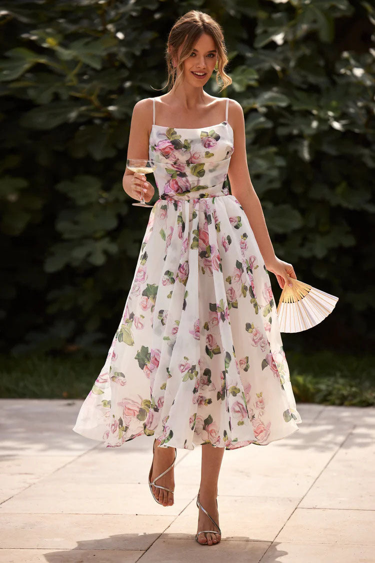 2026 New Spring and Summer Off-Shoulder European and American Women's Fashion Chiffon Fairy-Style Elegant Evening Dress