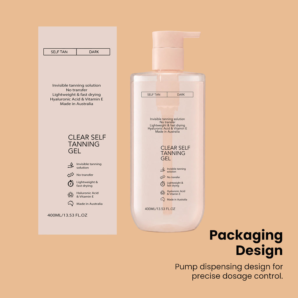 Moisturizing Tanning Gel for Natural Bronze Glow