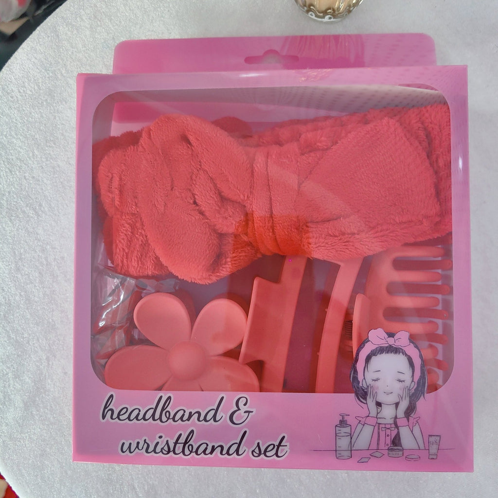 Soft Fabric Hair Accessories Set