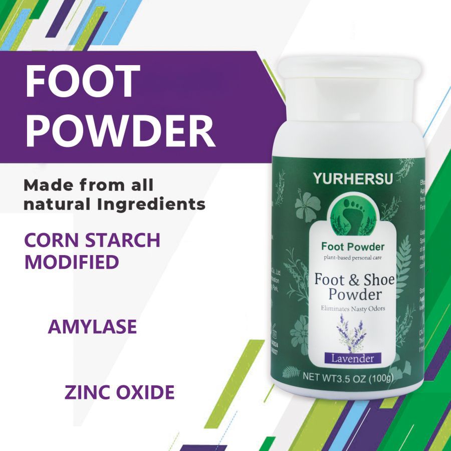 Foot Sweat Absorbent Powder