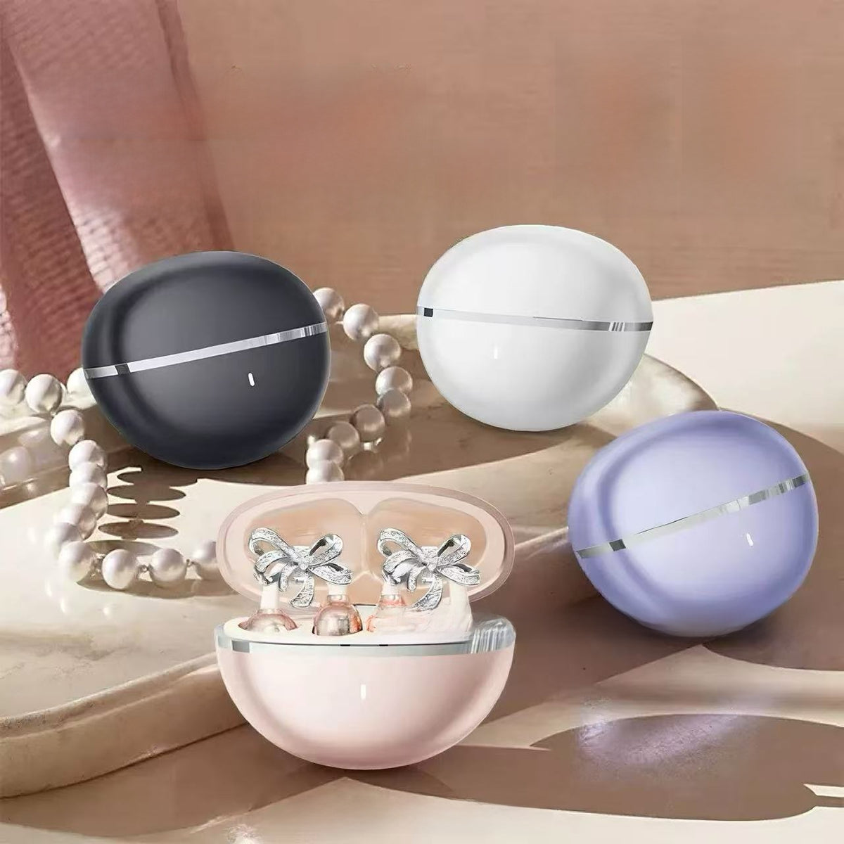 Star Ring Bluetooth Earphones with AI Translation