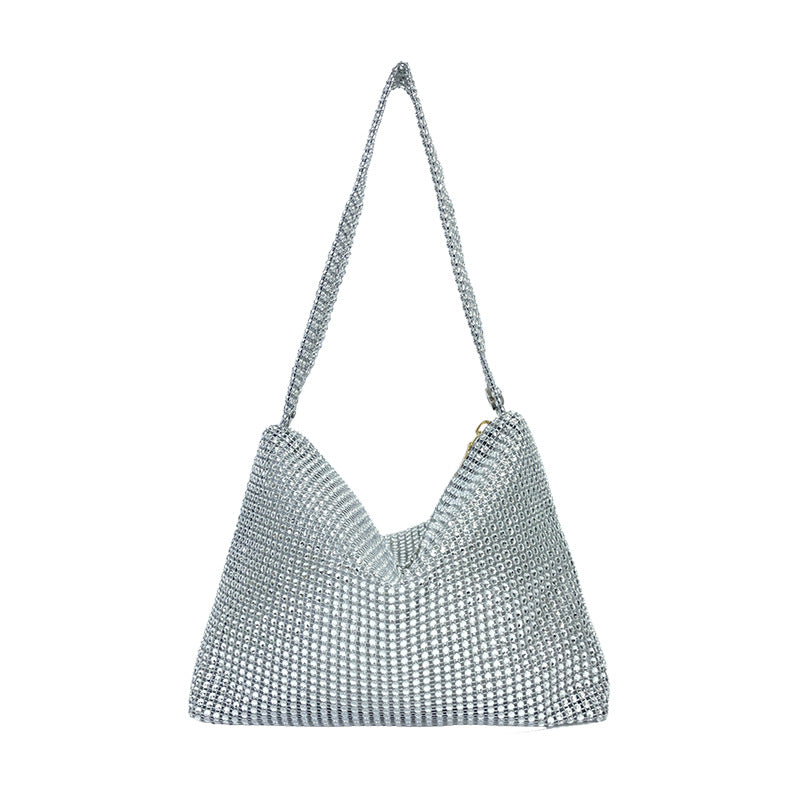 Rhinestone Adjustable Shoulder Bag