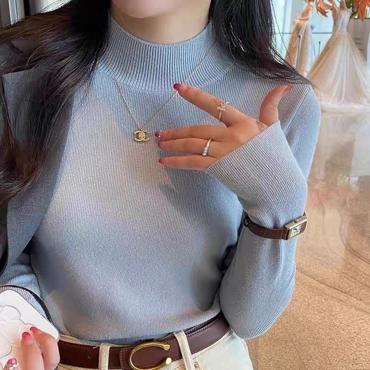 Half Turtleneck Slim Fit Sweater