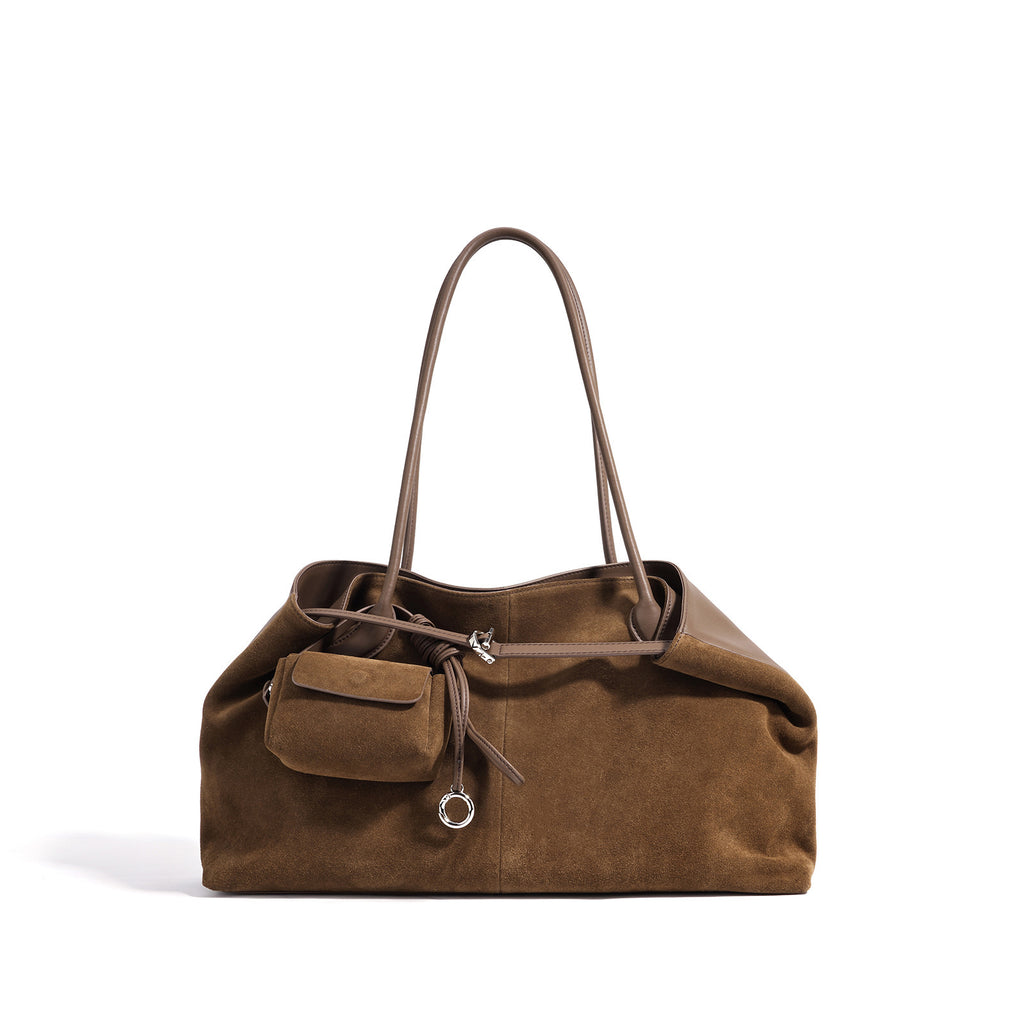 Genuine Leather Tote Shoulder Bag