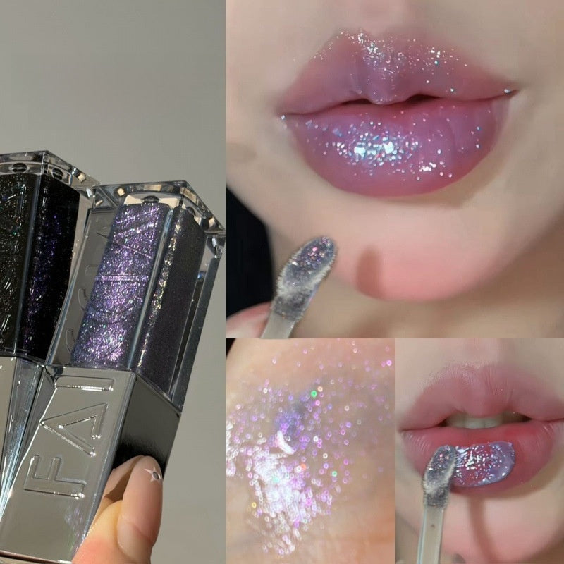 Layered lip glaze