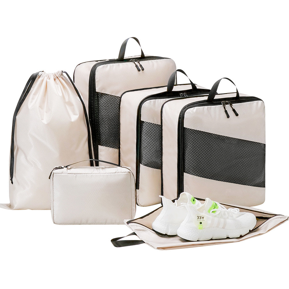 Compressed Rhombus Travel Storage Bag Set