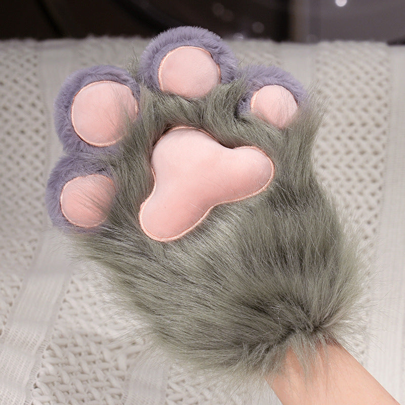 Adult Plush Animal Costume Gloves Boots Wings