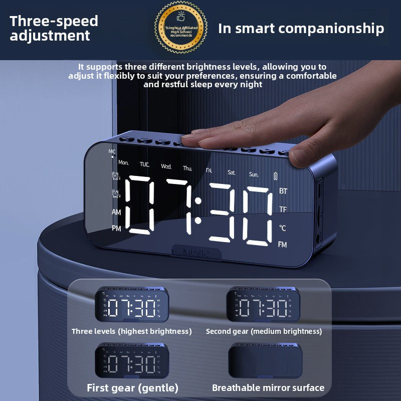 Bluetooth AI intelligent voice multi-functional audio alarm clock