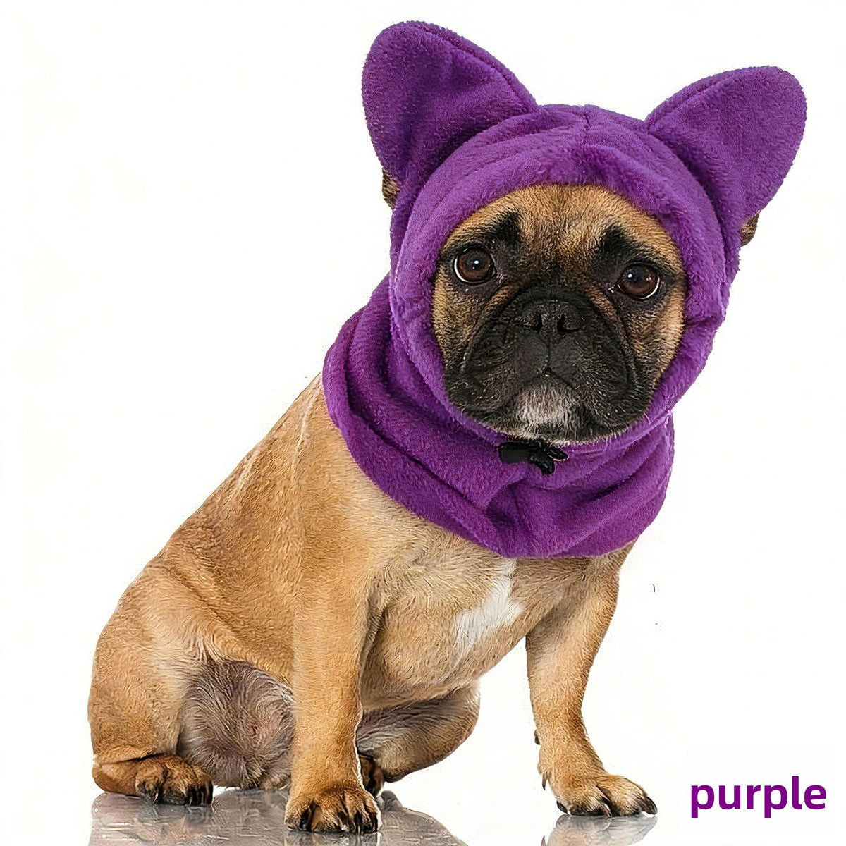 Dog Winter Warm Hood Scarf