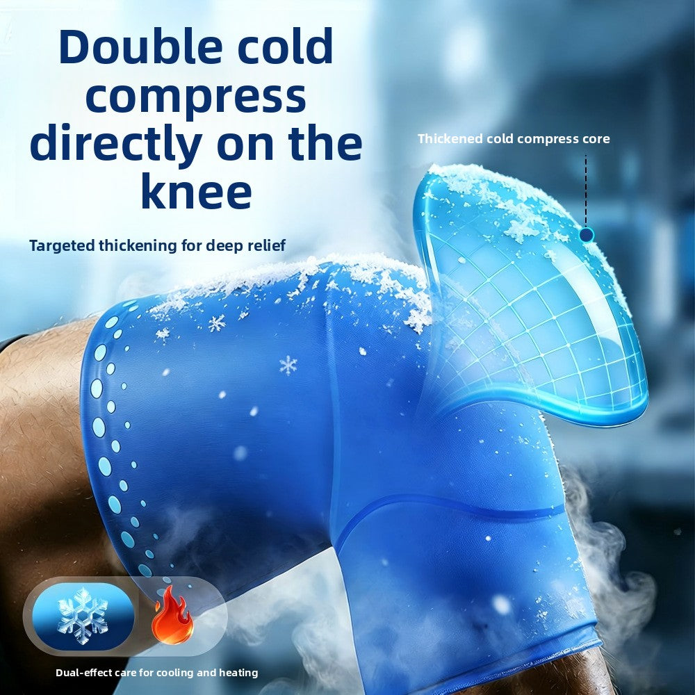 3D Solid Gel Knee Pack for Hot and Cold Therapy