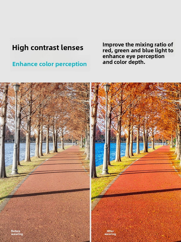 KAPVOE TR90 Interchangeable Lens Sports Sunglasses