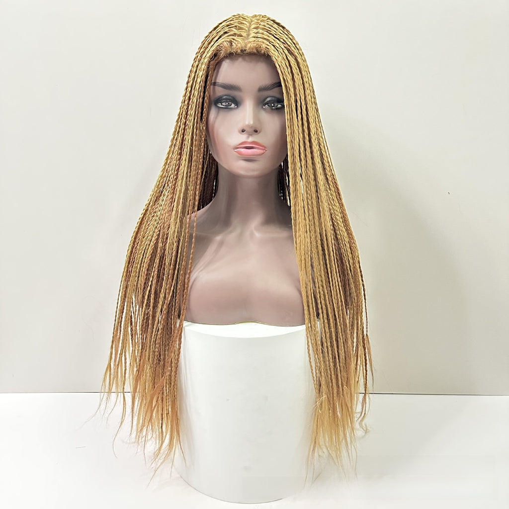 Three-braid wig