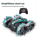 Remote-controlled stunt amphibious vehicle