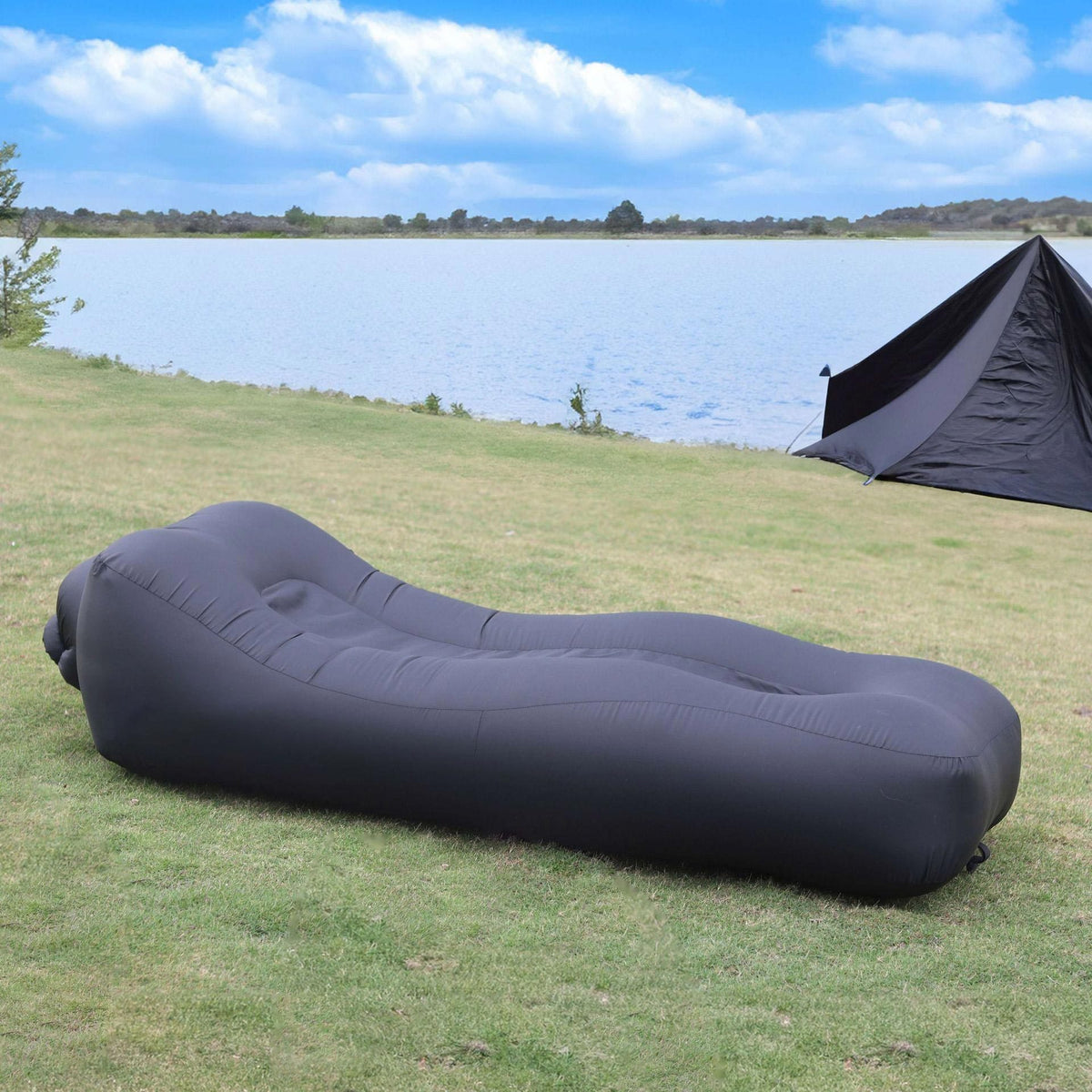 Inflatable bed travel portable camping