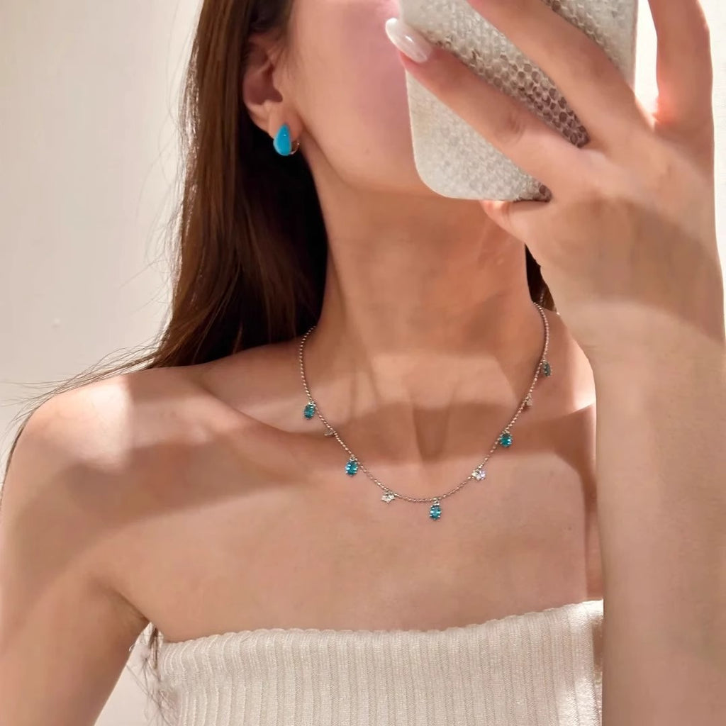 Heart Tassel Pendant Necklace
