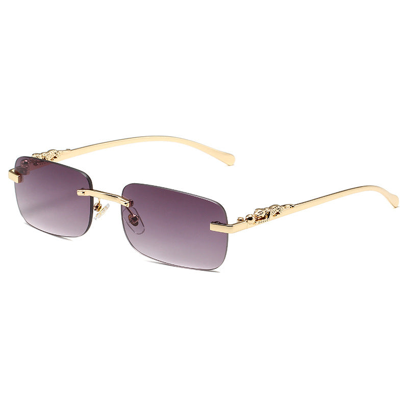 Rimless Square Sunglasses