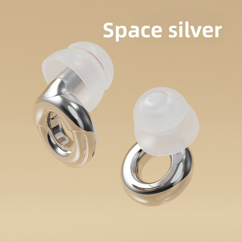 Noise Reducing Silicone Earplugs for Sleep and Work