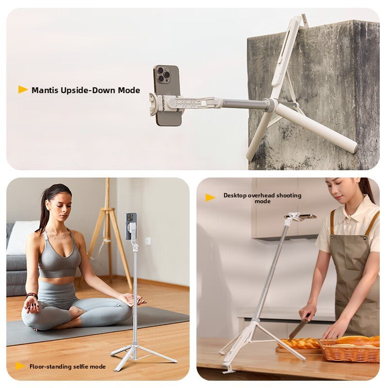 Phone Selfie Stick Tripod with Bluetooth Remote