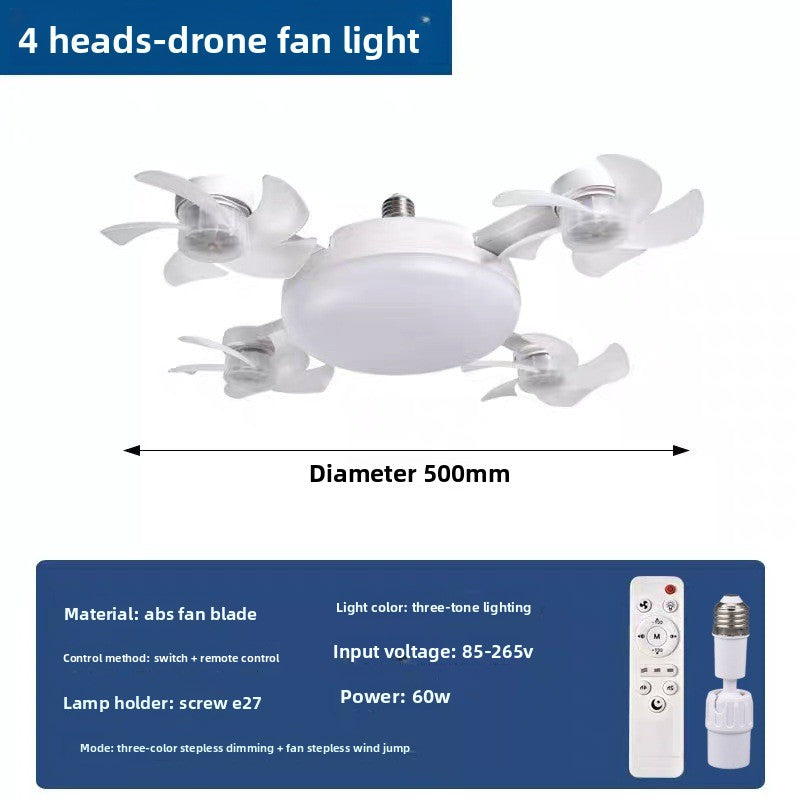 Remote Control Ceiling Fan with Light