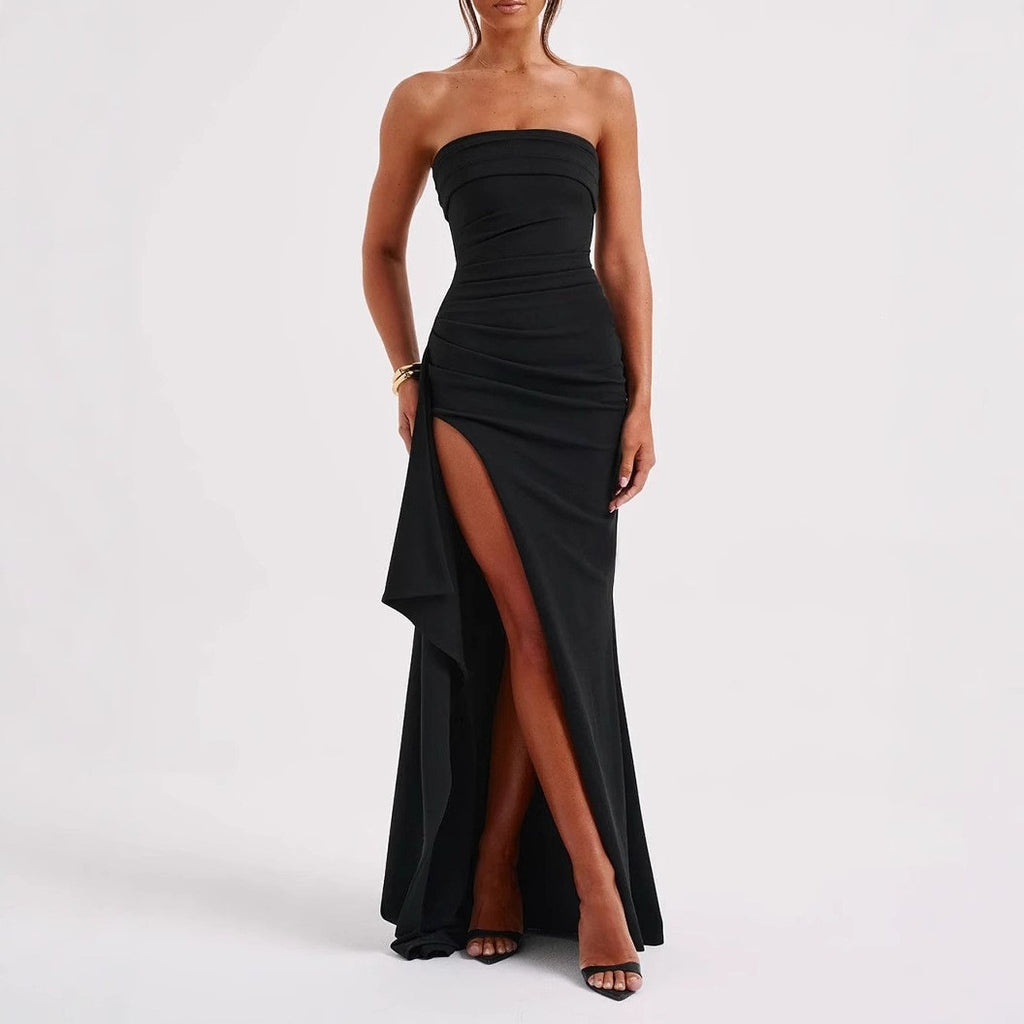 Strapless Bodycon Evening Dress