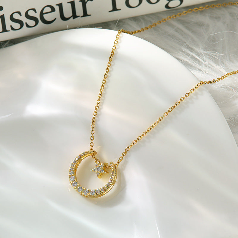 Titanium steel collar chain