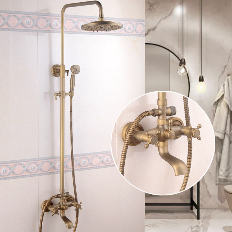 Stainless Steel Square Shower Head Set